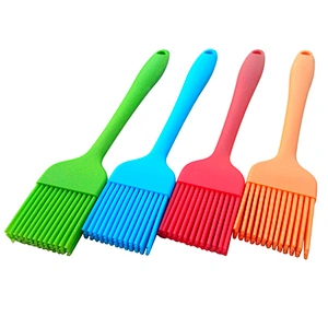 Factory Price Heat Temperature Resistance Cooking Colorful Silicone Oil Brush