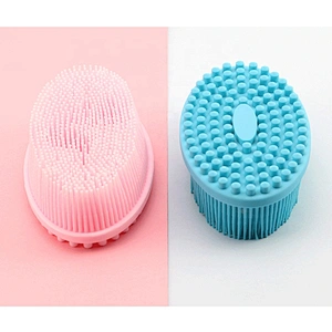 Super Soft Silicone Face Cleanser and Massager Brush Manual Facial Cleansing Brush