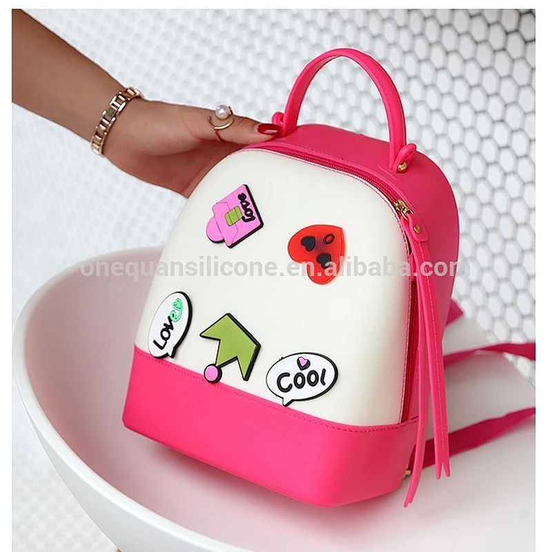 Fashion Silicone Backpack,Bag/Children/Kids/Student/Adult/Shopping/Travel Backpack