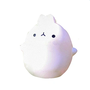 Night Light LED bunny Lamp Silicone Remote Control 7 Different Color for Kid Bedroom.