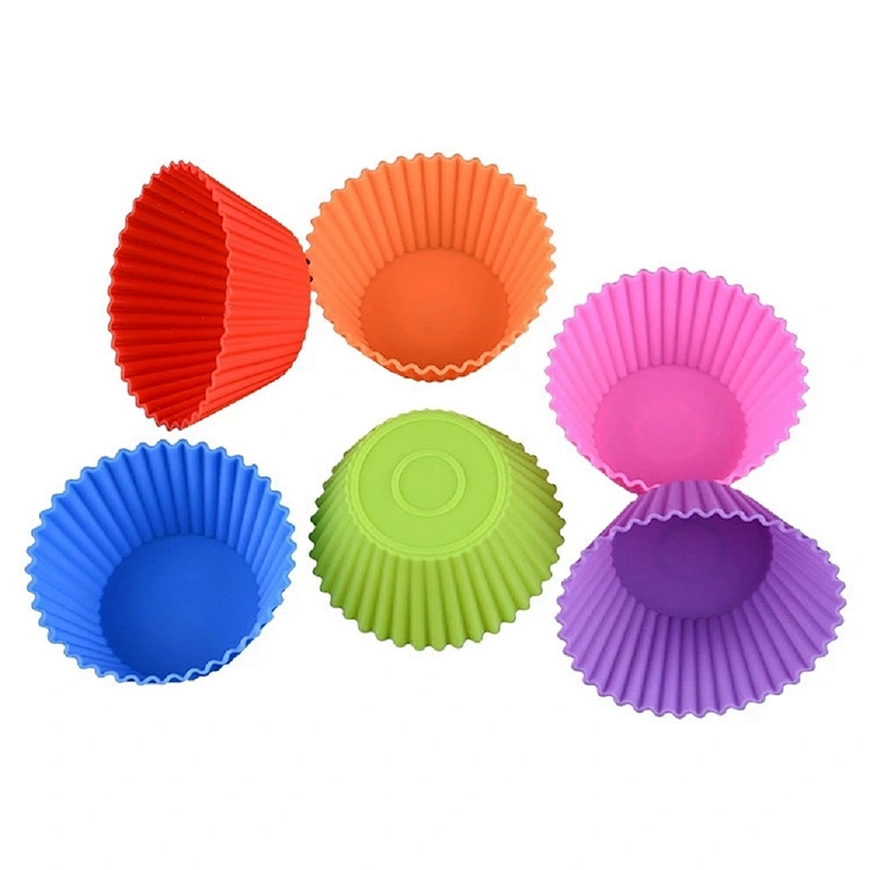 Factory Direct Heat-resistance Mini Round Silicone Muffin Cups