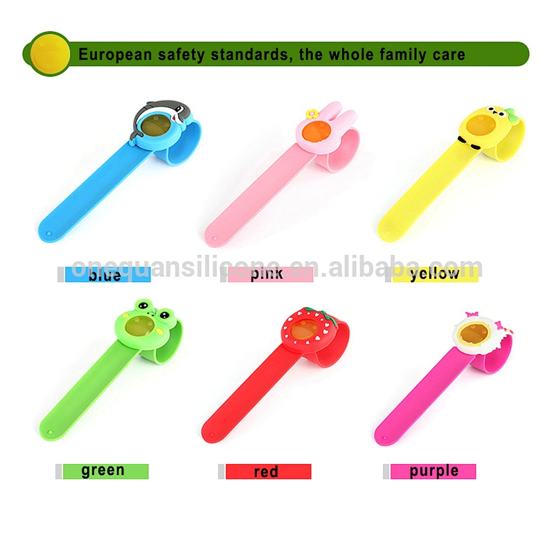 HOT selling snap silicone band mosquito repellent wristband mosquito Bracelet