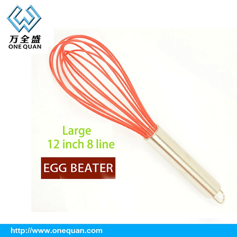 FDA Certificate High Quality Kitchen Hand Egg Whisk With Handle