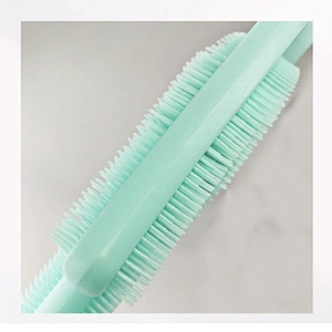 2-sided Scrubber Reusable Silicone Brush Scrub Cleaning Gloves for Dish Wash Kitchen Bathroom Cleaning Car Wash
