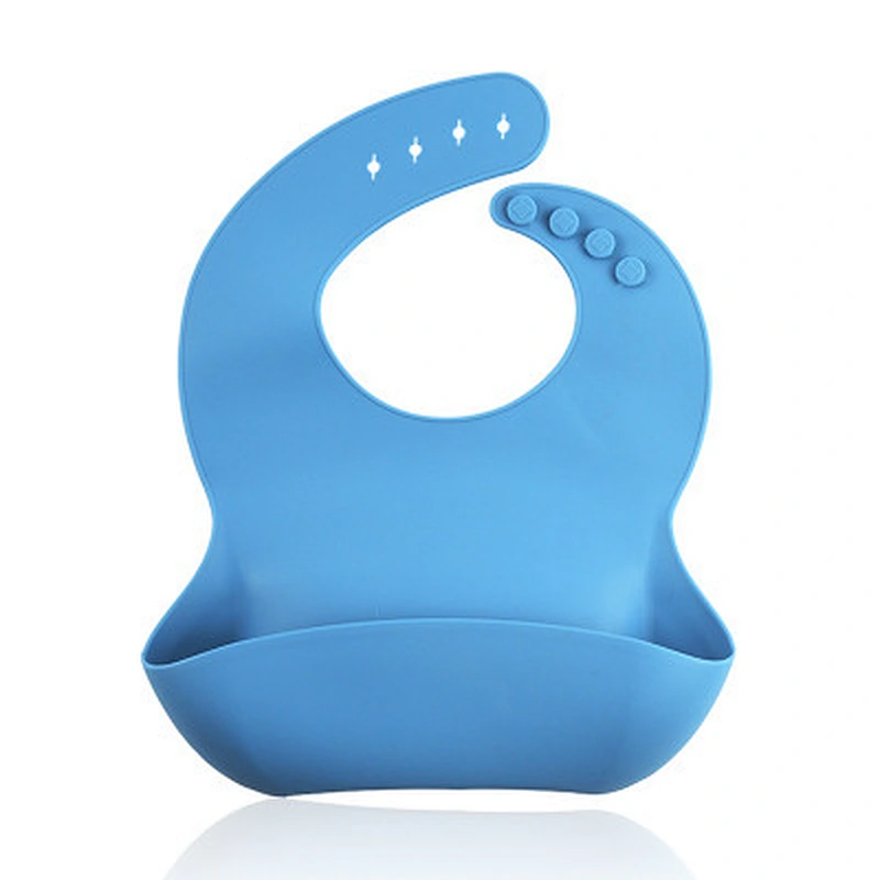 BPA free high quality food grade baby silicone bib