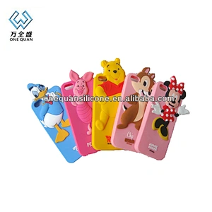 Wholesale High Quality Cute Cartoon Silicone Mobile Phone Case Cover