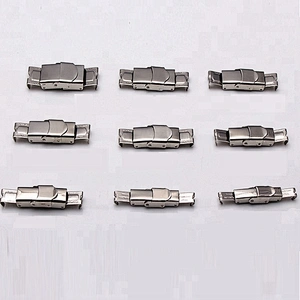 Heavy Duty Metal Side Release Buckles Silver Color For  Bracelets