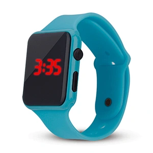 factory wholesale silicone led touch screen watches