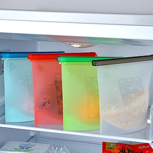 23x18 cm Silicone Insulated Freezer Bag for Travel ice Bag Storage Freezer