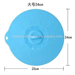 Silicone Lids 6, 8, 10, 12 inch Suction Lids for your Bowls, Cups, Pots, Pans and Skillets.Microwave and Food Safe Covers