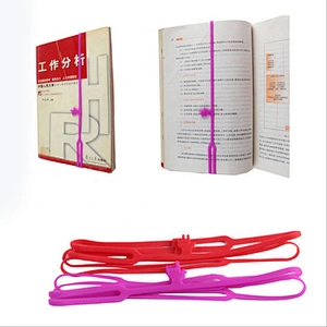 3D elastic Creative Silicone Pointing Finger Bookmark