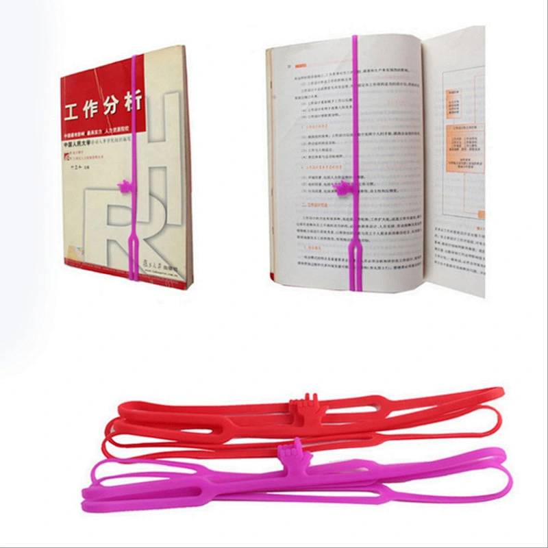 3D elastic Creative Silicone Pointing Finger Bookmark