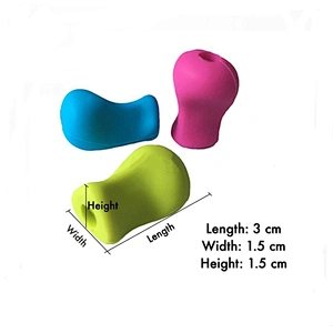 Soft material large pen and pencil grips for writing