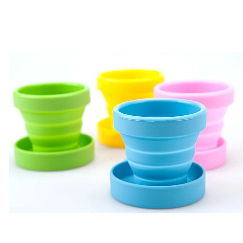 Collapsible Silicone Cup Foldable Sterilizing Cup for Menstrual Cup