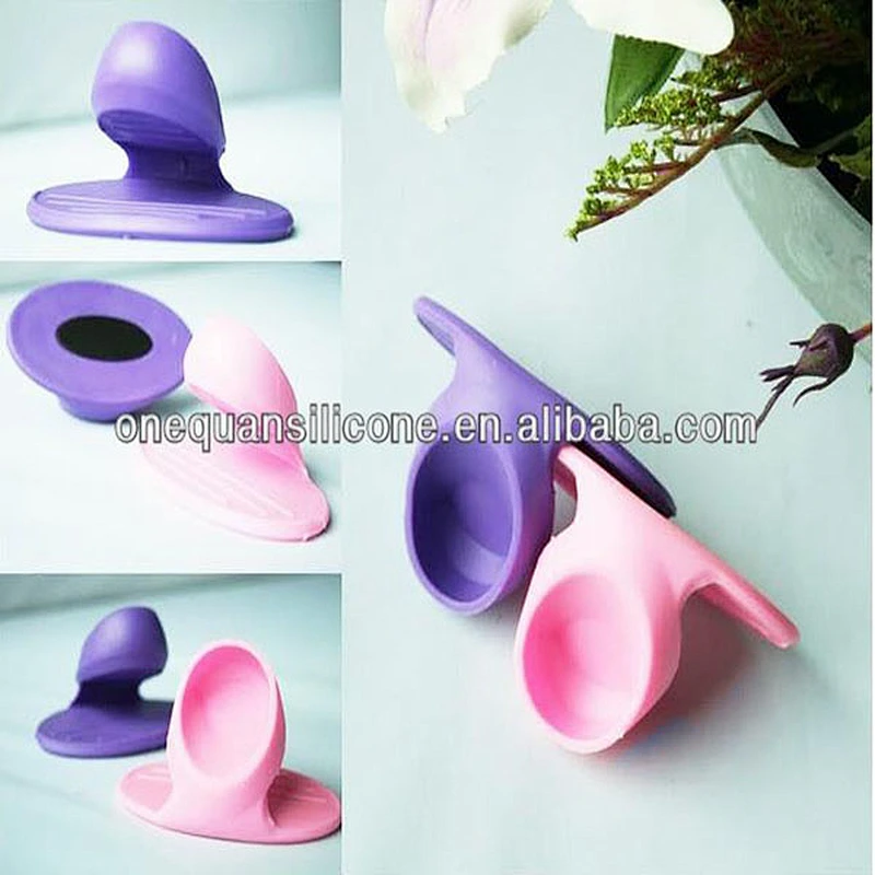 Silicone heat resisting clip home utensil