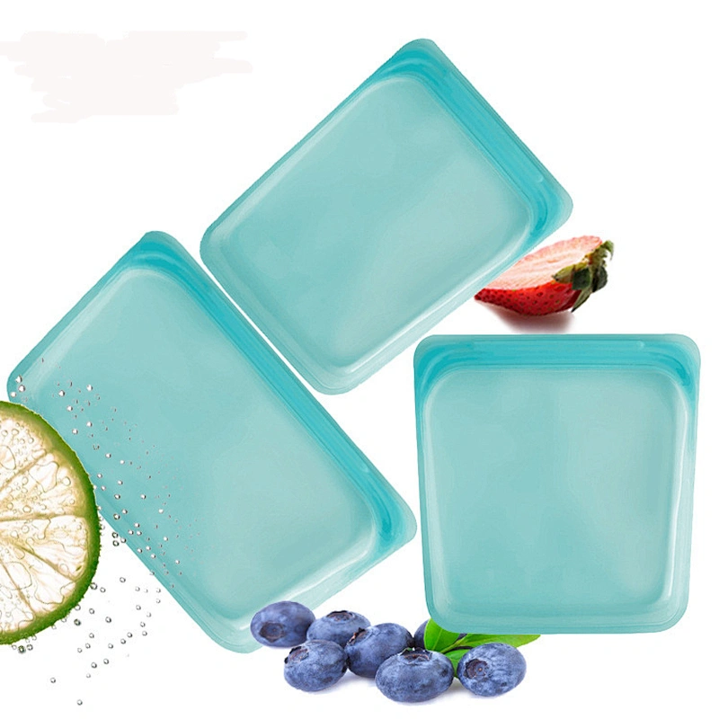 Amazon Best Sell Silicone Reusable Silicone Food Storage Bag !!!