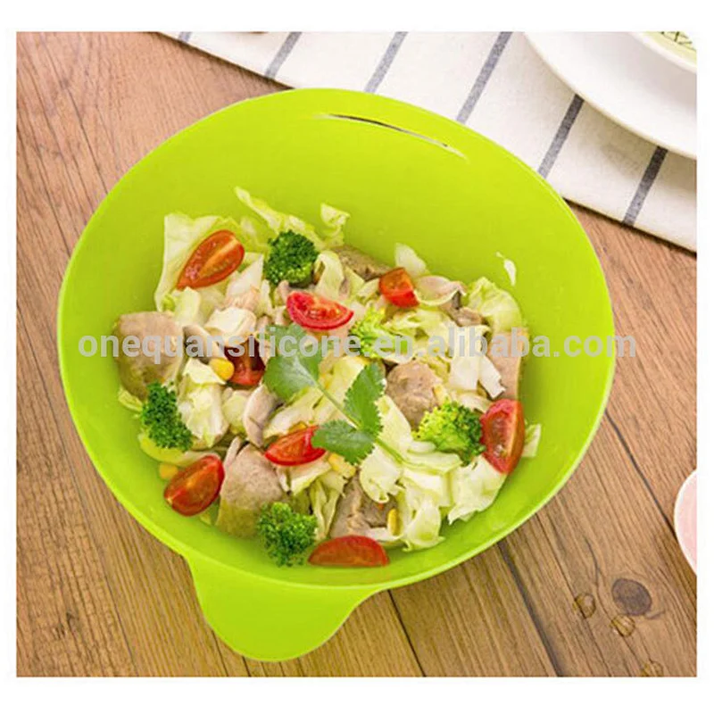 Silicone Steamer Basket Folding Bowl Bread Maker Baking Fish Bowl