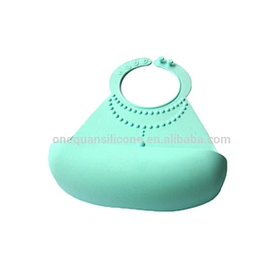 Wholesale Newborn Cartoon Silicone Waterproof Aprons Baby Bibs