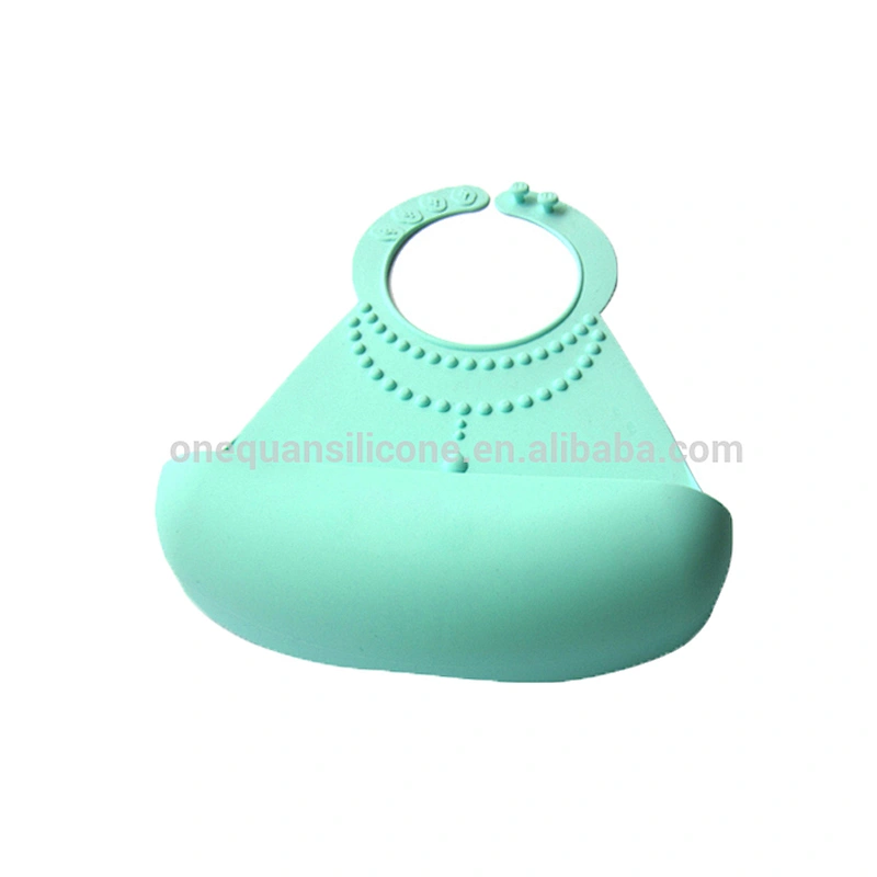 Wholesale Newborn Cartoon Silicone Waterproof Aprons Baby Bibs