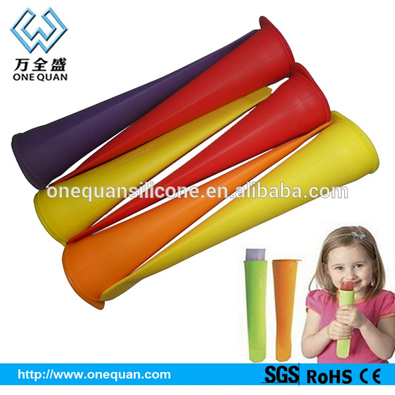 Food grade BPA Free Dishwasher Safe Silicone Molds For Popsicle