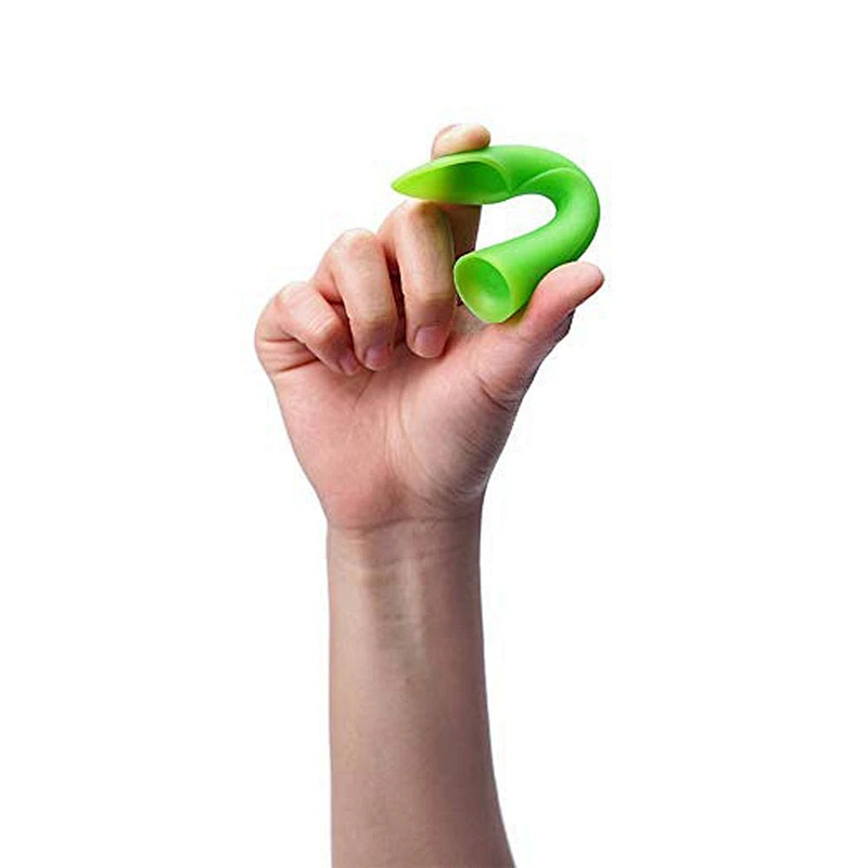 Food Grade BPA Free Baby Fork Silicone Training Spoon for Baby