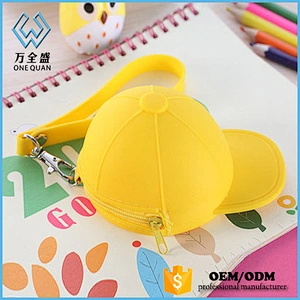 Promotional Silicon Hand Wallet Kids Coin Purse Mini Money Bag