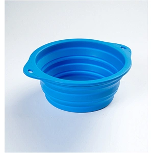 Extra Large Size Collapsible Dog Bowl Food Grade Silicone BPA Free Foldable Expandable Cup Portable Travel Bowl