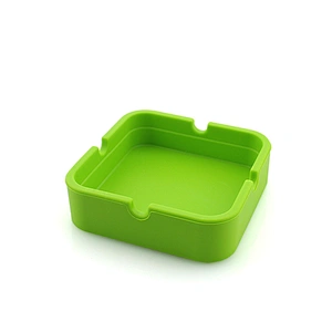 Custom Logo Silicone Ashtray with  4 Cigars and Cigarettes Dual-use  Ashtray