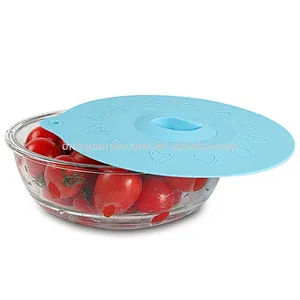 Silicone Lids 6, 8, 10, 12 inch Suction Lids for your Bowls, Cups, Pots, Pans and Skillets.Microwave and Food Safe Covers