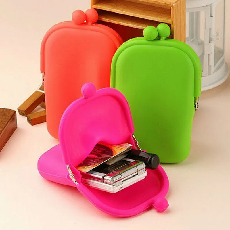 unisex silicone coin holder,makeup bag,silicone coin pouch