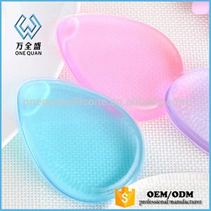 Silicone Makeup Sponge Set - Premium Quality Washable Make Up Sponges - Gel Foundation Makeup and Puff BB