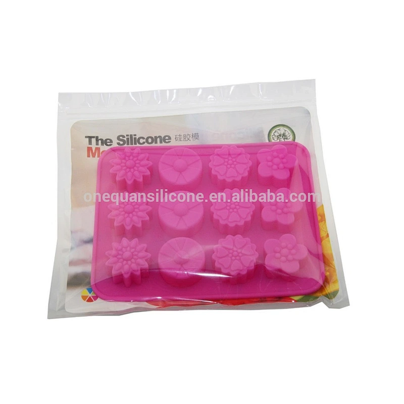 flower Shape office& school supplies Cake Muffin Silicone Cupcake Mold