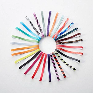 wholesale anti-slip elastic silicone rubber headbands for sports and Gym
