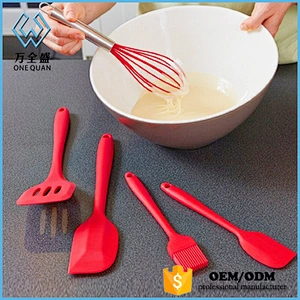 Heat-Resistant Silicone Cooking Accessory whisk utensil set tools