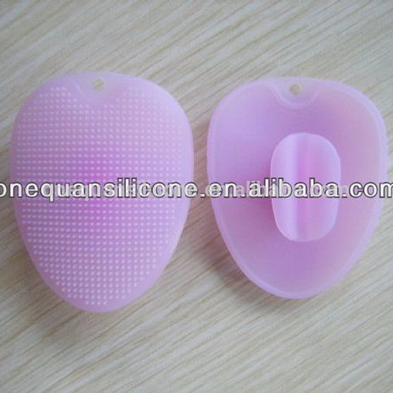silicone face washing brush,mini silicone cleaning brush