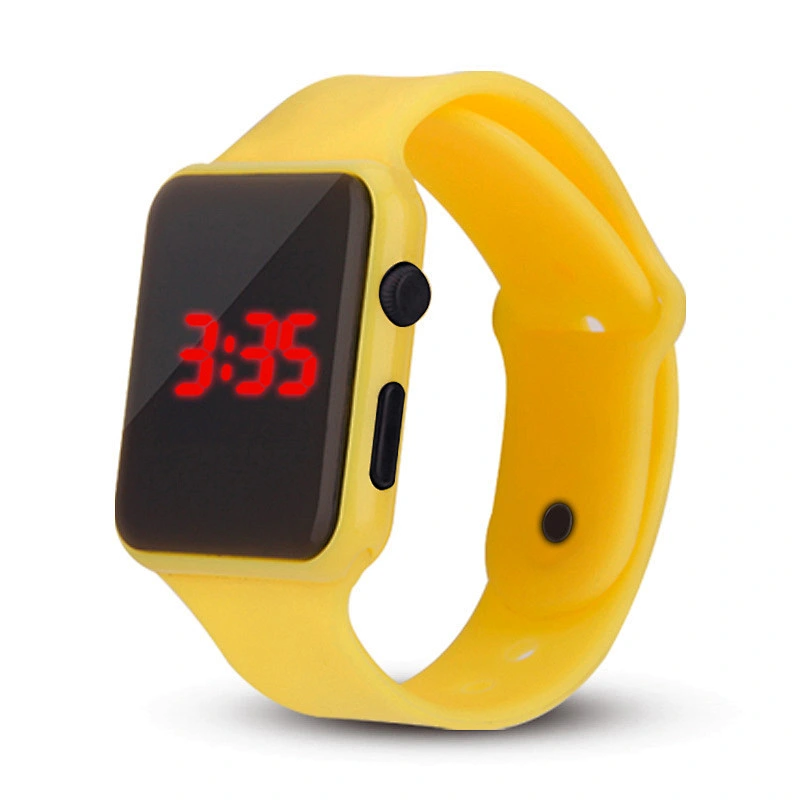 factory wholesale silicone led touch screen watches