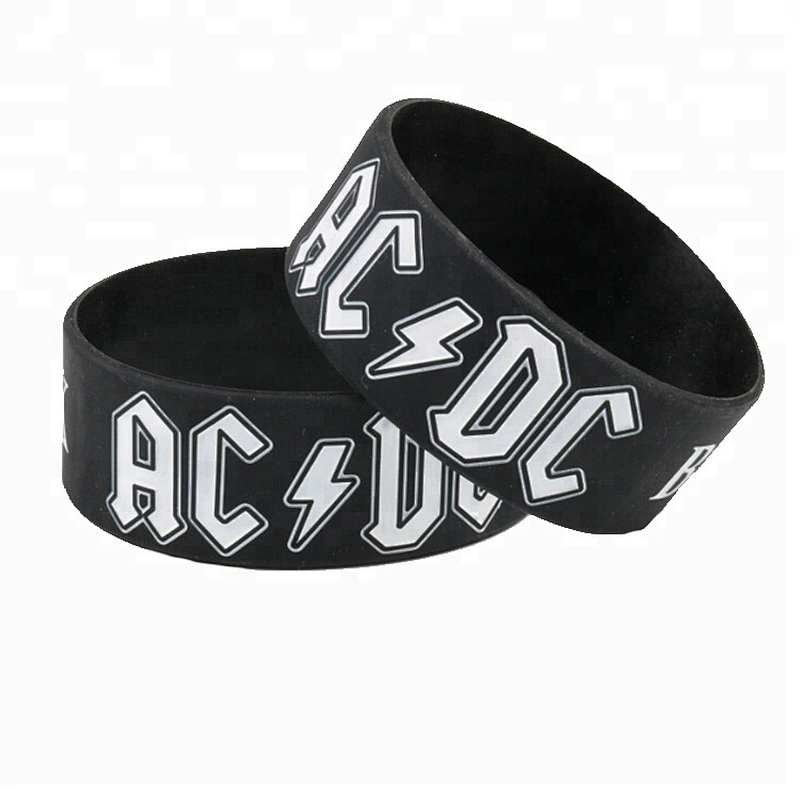 custom kids silicone wristbands /printing custom silicone rubber bands