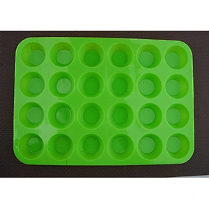 LFGB Microwave oven flower shape cake mold silicone cake pan