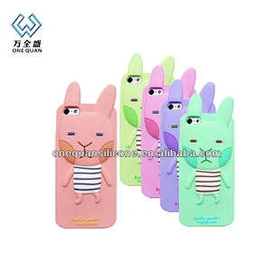 Wholesale High Quality Cute Cartoon Silicone Mobile Phone Case Cover