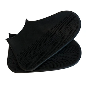 Waterproof Shoe Cover Reusable Foldable Rain Boots Covers Overshoes Galoshes(children's style from 10-15 years ago)