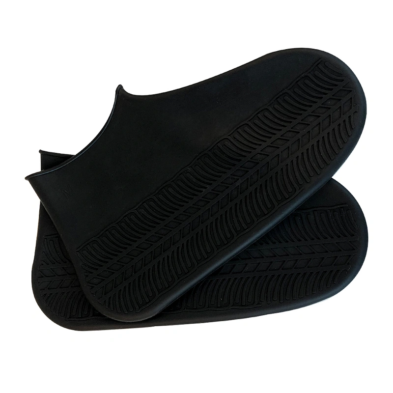 Waterproof Shoe Cover Reusable Foldable Rain Boots Covers Overshoes Galoshes(children's style from 10-15 years ago)