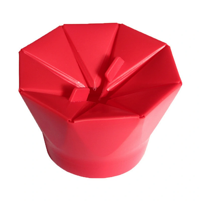 Microwave Air Popcorn Popper - Silicone Popcorn Maker Bowl for Home - Free of PVC & BPA - Healthy Instant Kernels Popping - Save