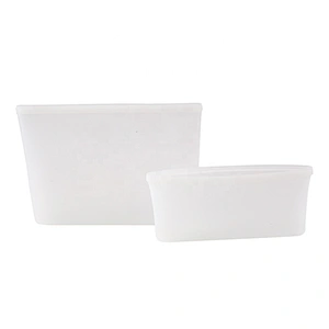 High Quality Fda Food Grade Silicone Reusable Food Storage Bag
