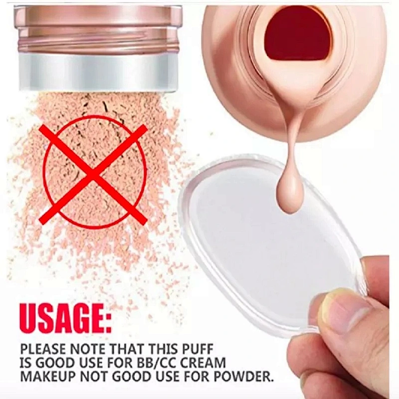 factory wholesale silicone makeup washable sponge blender promotional gift price rubber make up applicator
