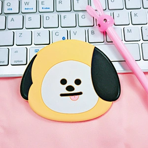 Wholesale Cartoon Silicone Mirror Mini,Makeup Cosmetic Pocket Mirror