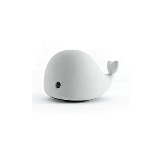 Whale Shape 7 Colors Emergency Light Rechargeable Night Baby Lamp