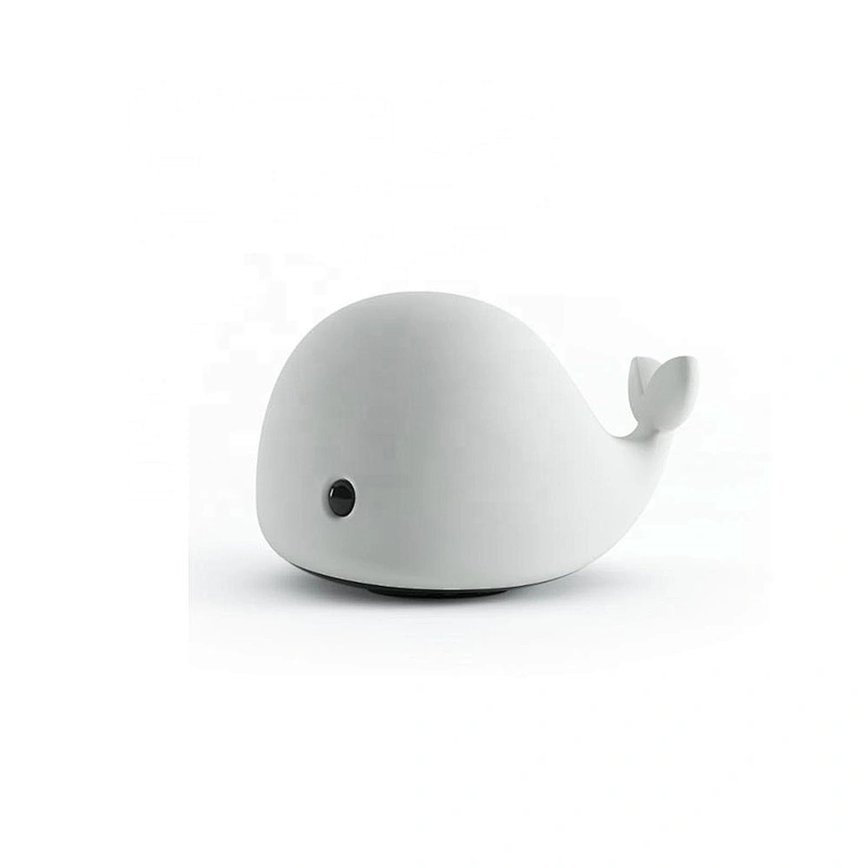 Whale Shape 7 Colors Emergency Light Rechargeable Night Baby Lamp