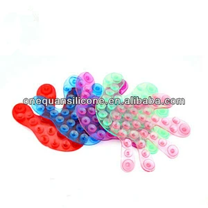 Mobile accessories anti silicone slip suction mat with stong cups