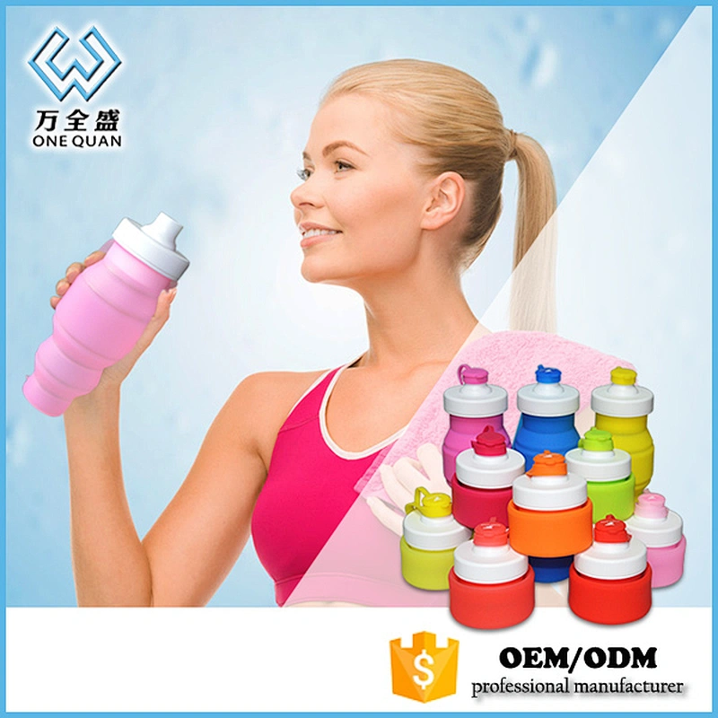 joyshaker outdoor silicone foldable water bottle