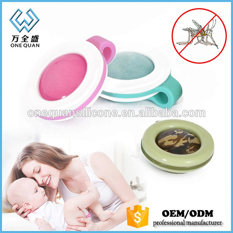 Summer Anti Mosquitoes Plant Essence Clip Button For Children